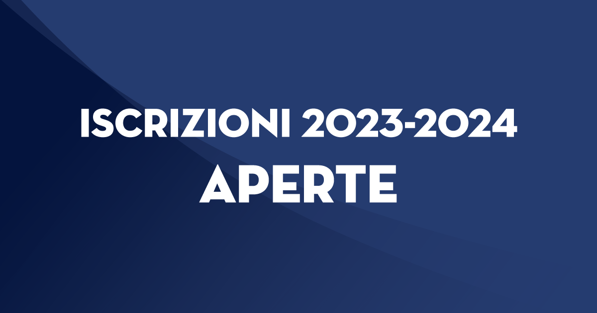 Iscrizioni Aperte